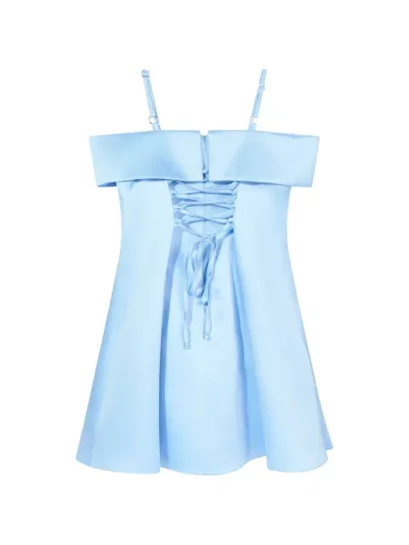 Sukienka mini dziecięca Dress & Fleur niebieska