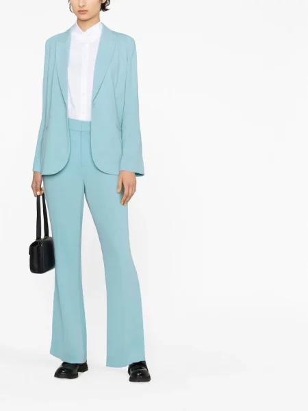 Kelnės Dvf Diane Von Furstenberg plyšys įsiliepsnojo mėlyna