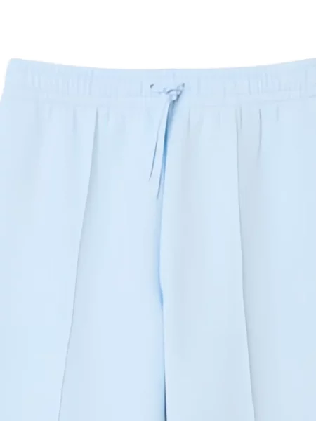 Pantaloni Lacoste alergare cu cordon albastru