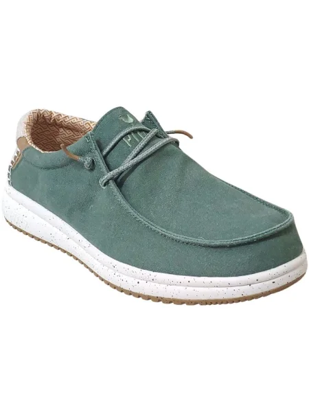 Pantofi Pitas verde
