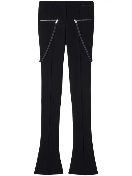 Pantaloni Off-white alb