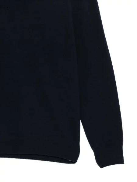 Кашмирен пуловер Piacenza Cashmere с кръгло деколте синьо