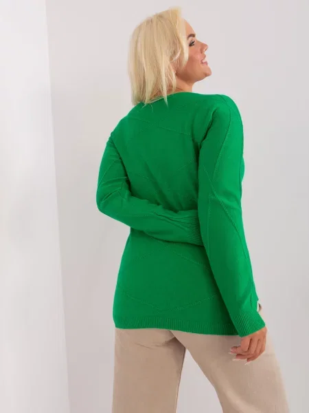 Sweter P-m zielony