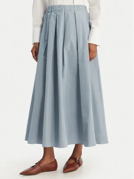 Weekend Max Mara Fustă trapez Formica celest albastru
