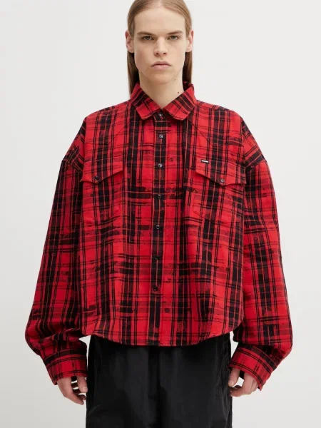 VETEMENTS cămașă Cowboy Flannel