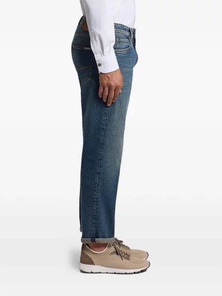 Pantaloni Peserico albastru