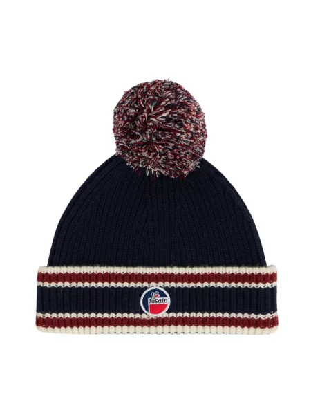 Fusalp czapka wełniana granatowy