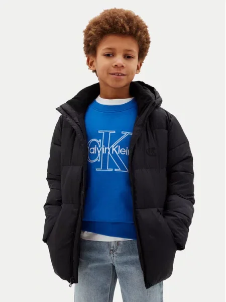 Bunda pro přechodné období Calvin Klein černá