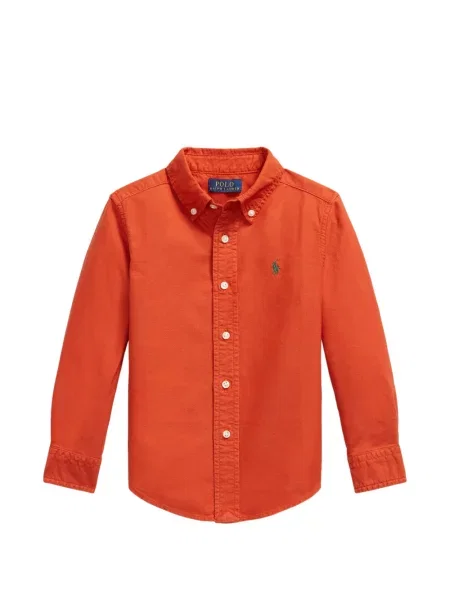 Koszula dziecięca Polo Ralph Lauren pomarańczowa