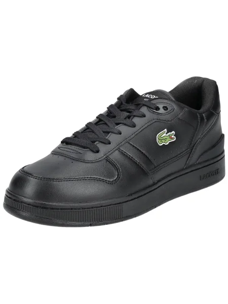 LACOSTE Rövid szárú sportcipők zöld / piros / fekete fehér