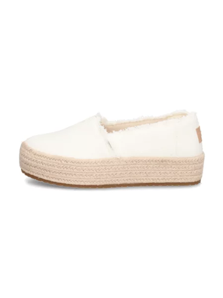 Espadrilky Toms bílé