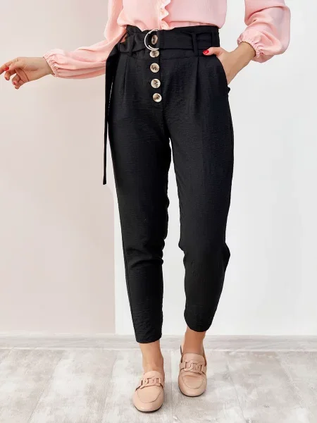 ISSA Plus ­ Брюки повседневные чорні