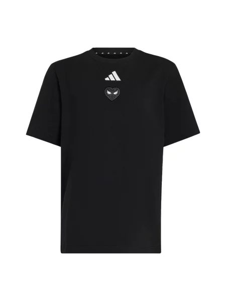 ADIDAS SPORTSWEAR Tehnička sportska majica Marvel Spider-Man crna bijela