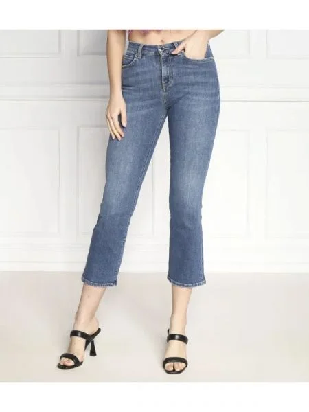 Pinko Blugi BRENDA | flare fit albastru