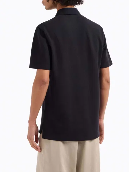 Поло Armani Exchange синее