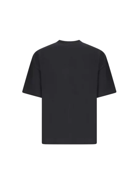 Koszulka Jil Sander z logo czarna