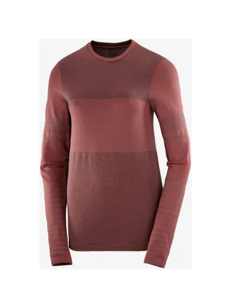 Koszulka Salomon Essential Wool długi rękaw granatowy XS fioletowy