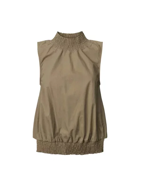 Top Rabens Saloner popelinowy zielony