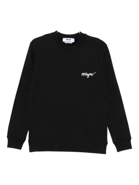 Hanorac Msgm cu broderie negru