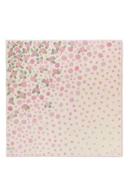 Furla Хустка Шовк рожевий