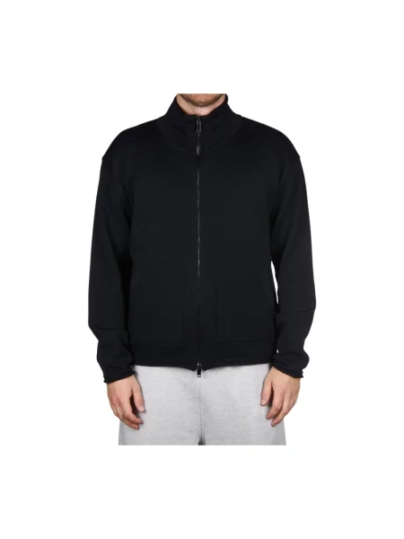 Sweter Roberto Collina wełniany czarny