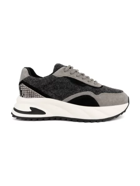 Sneakersy Linda Baumann szare