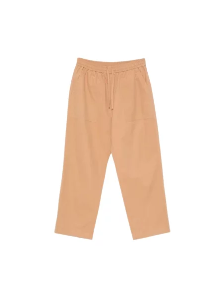 Spodnie Maison Kitsune beżowe