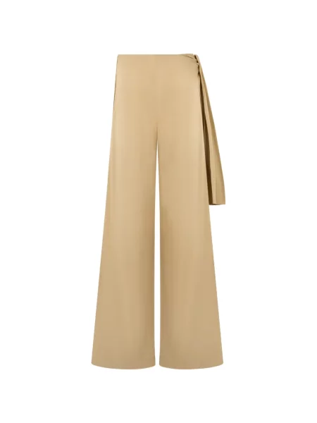 Pantaloni Alberta Ferretti drapate evazate
