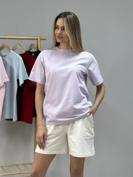 Футболка Umon бавовна/еластан фіолетовий