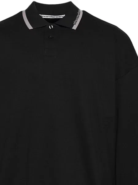 Μακρύς polo Alexander Wang μαύρο