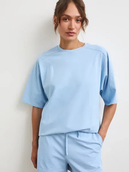 Medicine oversize tričko modré