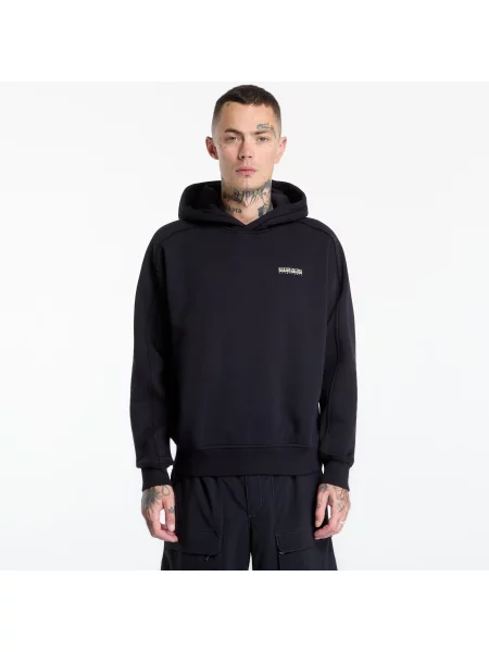 Mikina Napapijri B-Teza Hoodie Black Beauty L černá