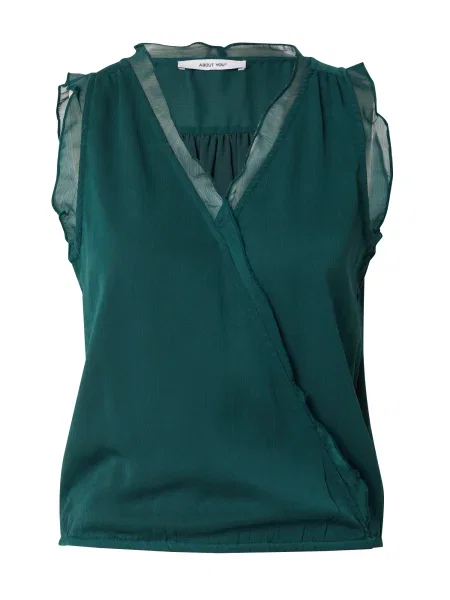 ABOUT YOU Bluză Darja închis verde