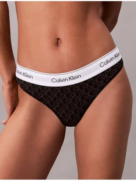 Calvin Klein Underwear Tanga negru