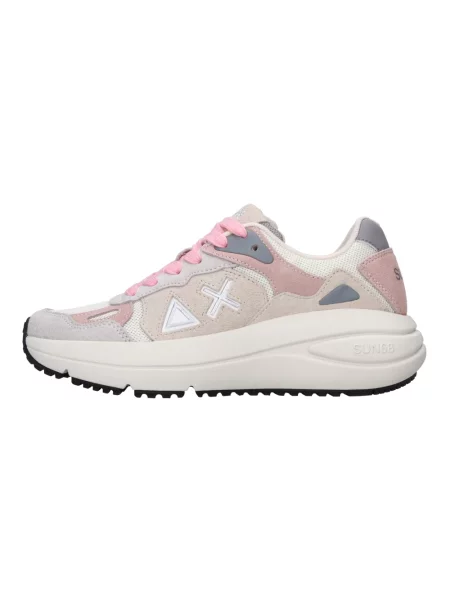 Sneakersy Sun68 zamszowe