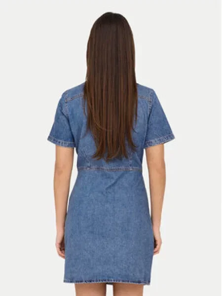ONLY Dolga srajca ONLMalia moder denim modra