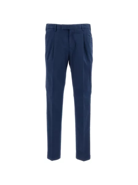 Pantaloni Pt Torino plisate albastru