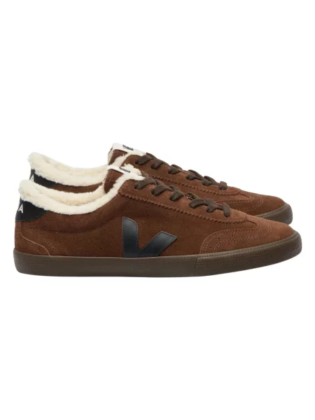 Sneakersy Veja Volley brązowe