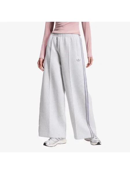 Pantaloni de trening adidas Spacer Trackpants Light Grey Heather/ Reflective Silver/ Slate/ Lgh Solid Grey S gri