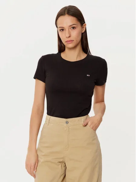 Tommy Jeans T-Shirt czarny