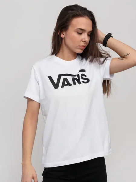 Футболка Vans Flying V Crew біла