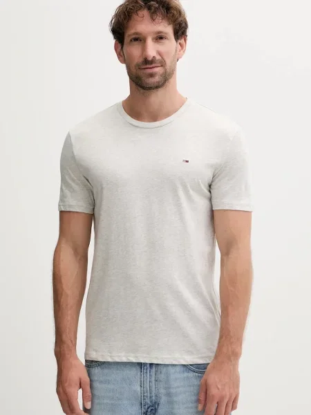 Tommy Jeans tričko šedé