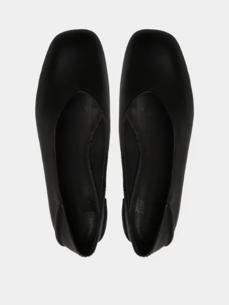 Кожаные балетки Camper черные