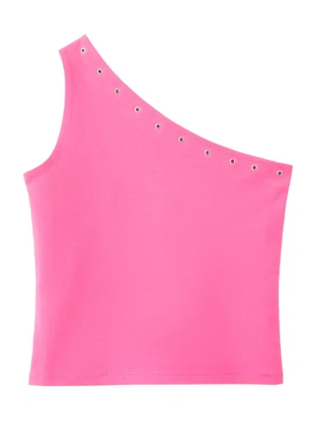 MANGO KIDS Top deschis roz
