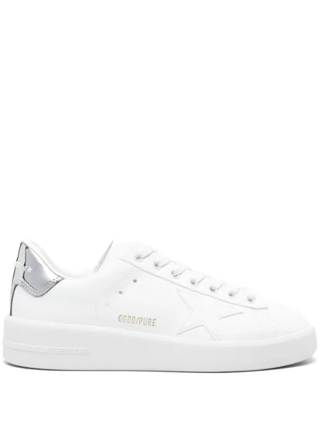 Sneakerși Golden Goose din piele alb