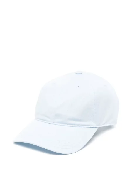 Șapcă Lacoste din țesătură twill albastru