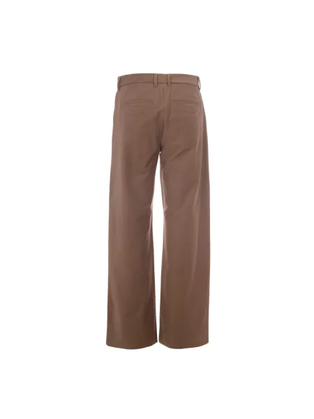 Spodnie Max Mara Studio beżowe