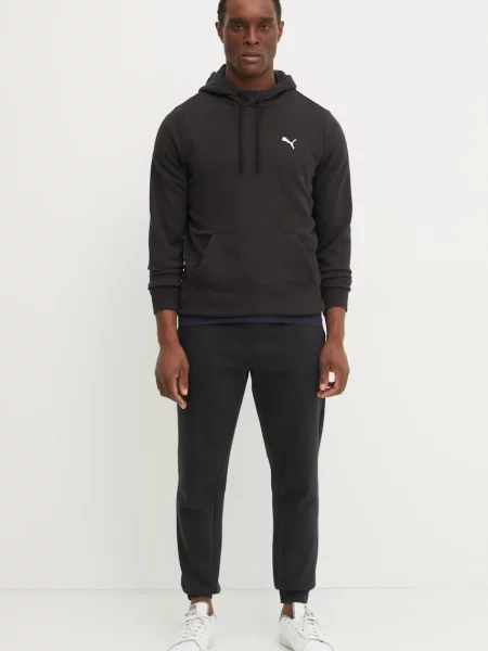 Puma Kratka majica Essential Logo modra