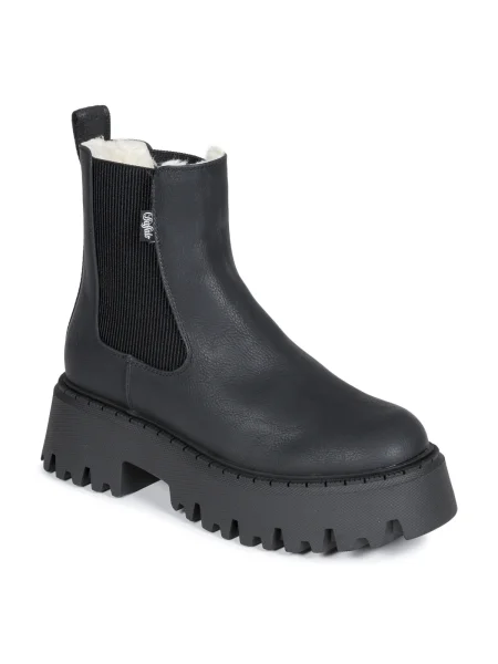 Buffalo bokacsizma Aspen Chelsea Warm platformos fekete