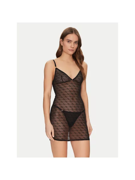 Ночная рубашка Guess черная